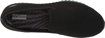Skechers Women’s GO Walk 6 Black Walking Shoes 124296/BBK | Lightweight Ortholite Comfort Sneakers