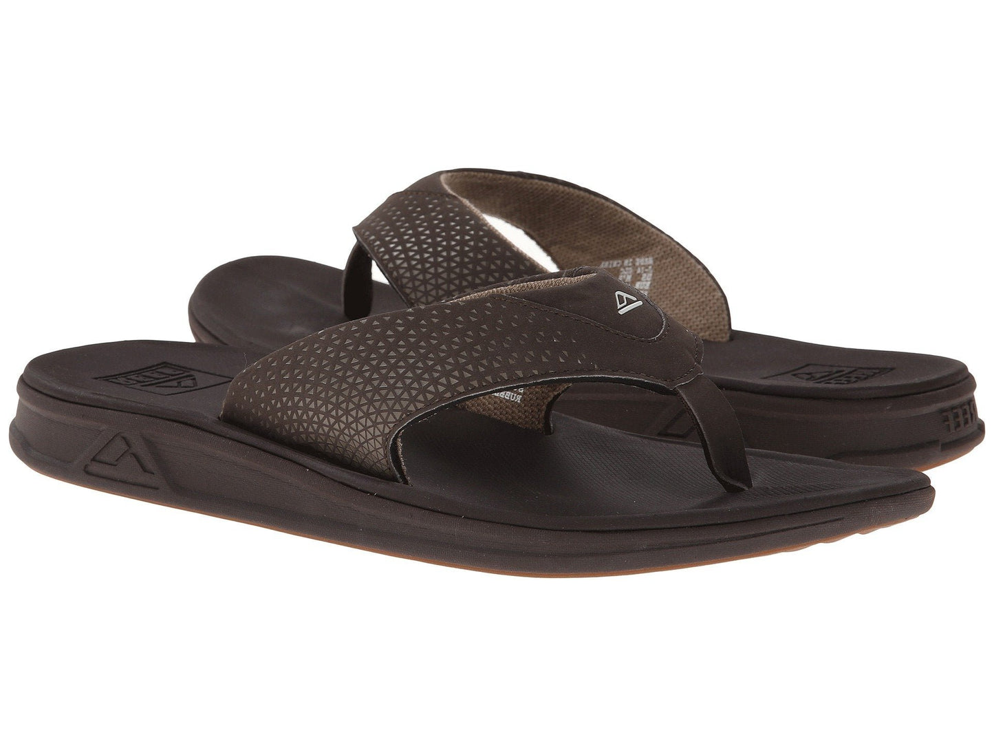 Reef Rover RF002295 Black & Brown Men's FlipFlop 8 9 10 11 12 13