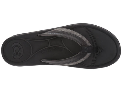 Cobian Bolster Archy Black Flip Flop Thong Men's Sandal