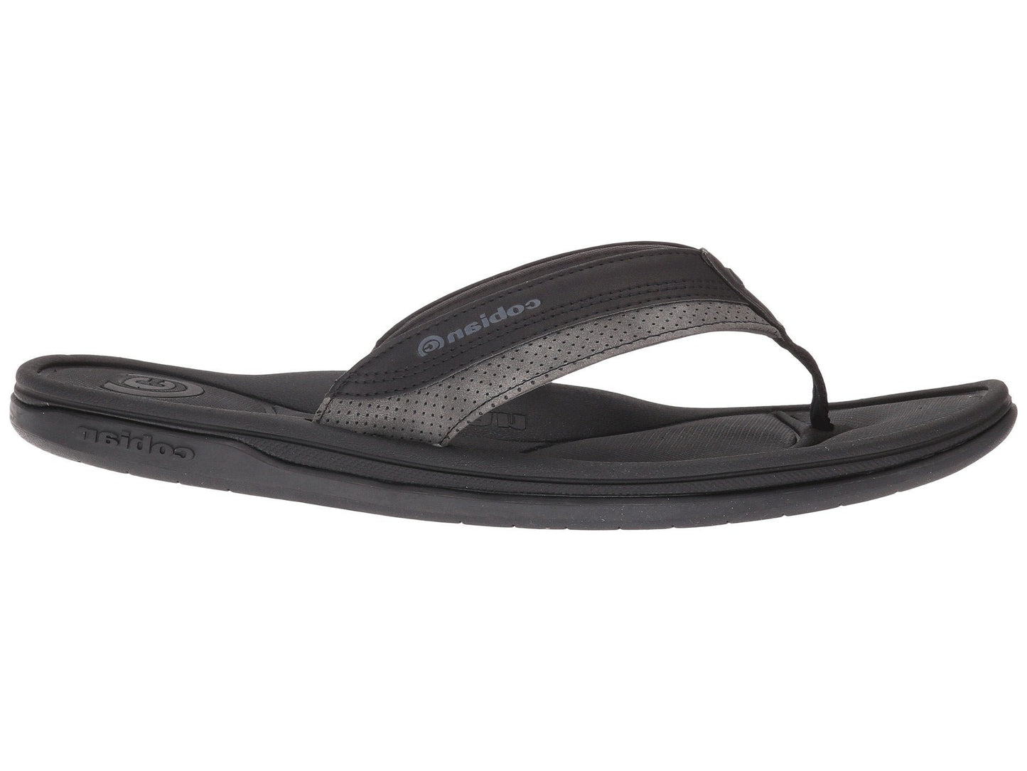 Cobian Bolster Archy Black Flip Flop Thong Men's Sandal