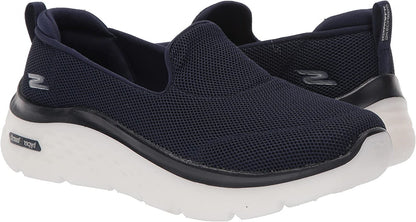 Skechers 124580/NVW GO Walk Women Navy White Shoes