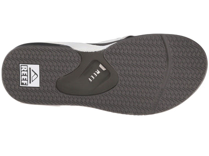 Reef Men's Fanning Bottle Opener Black, Brown, Gray Olive Navy Sandal - Comfy Shoes