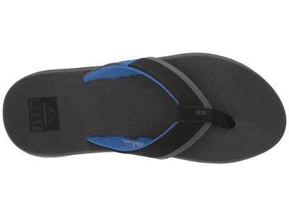 Reef Men's Fanning Bottle Opener Black, Brown, Gray Olive Navy Sandal