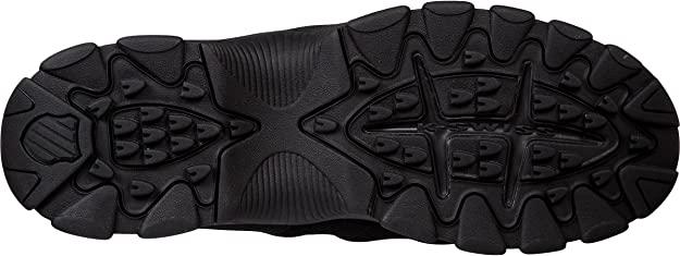 K-Swiss ST329 Men's Suede Tennis Sneakers - Black/Black 03426098