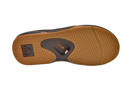 Reef Men's Fanning Bottle Opener Black, Brown, Gray Olive Navy Sandal - Comfy Shoes