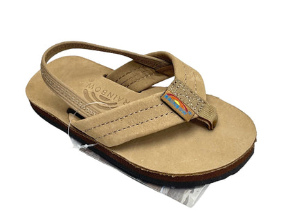 Rainbow Sandals Kid's Toddler - Wide Strap Sierra Brown Flipflop