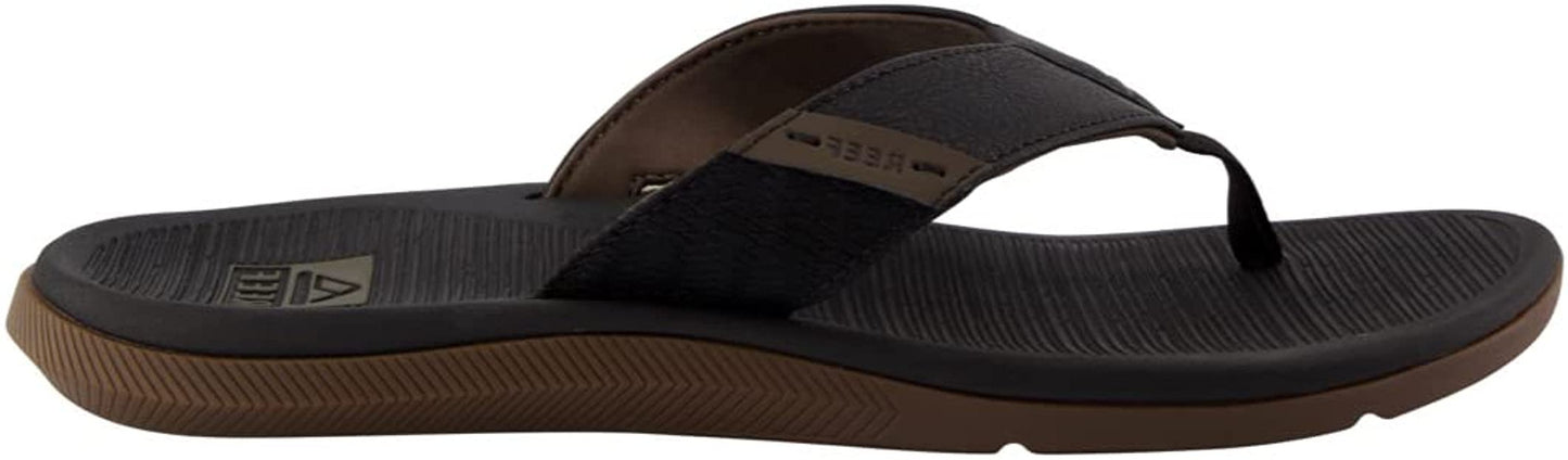 Reef Men's Santa Ana Black Flip Flop CI4650 Sandals