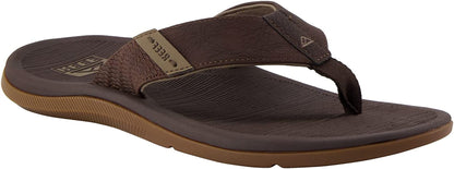Reef Men's Santa Ana Brown Flip Flop Sandals CI4651