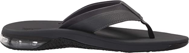 Reef Men Anchor Water friendly Comfortable and Lightweight Flipflop Sandal Gray, Blue, Brown
