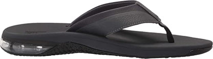 Reef Men Anchor Water friendly Comfortable and Lightweight Flipflop Sandal Gray, Blue, Brown