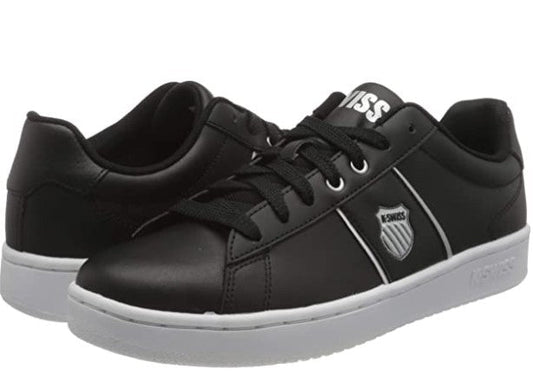 K-Swiss Classic COURT Vittora Black Silver 106963019 Men's Tennis Shoes