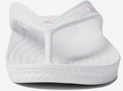 Reef Women's Water Court Black, White , Pink Flipflop Sandal