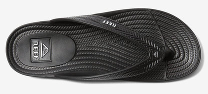 Reef Women's Water Court Black, White , Pink Flipflop Sandal