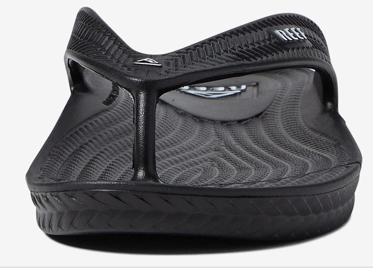 Reef Women's Water Court Black, White , Pink Flipflop Sandal