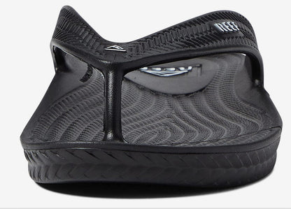 Reef Women's Water Court Black, White , Pink Flipflop Sandal