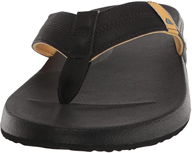 Reef Cushion Bounce Phantom Black / Yellow Men's Flip Flop