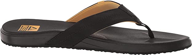 Reef Cushion Bounce Phantom Black / Yellow Men's Flip Flop