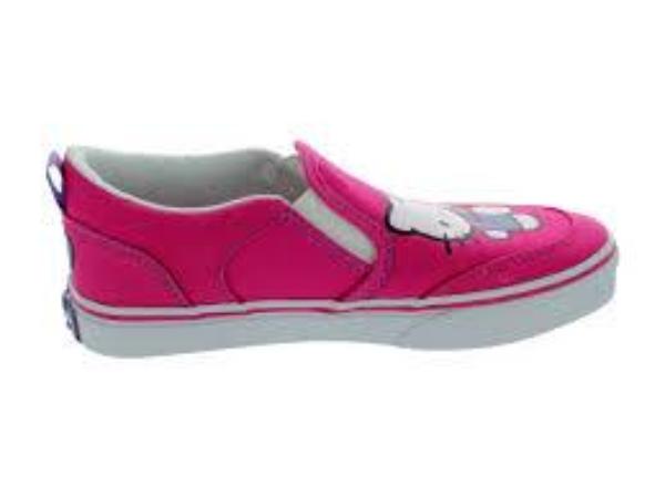 Vans Hello Kitty Asher Magenta / White Girl's Shoes VN-0DFU738