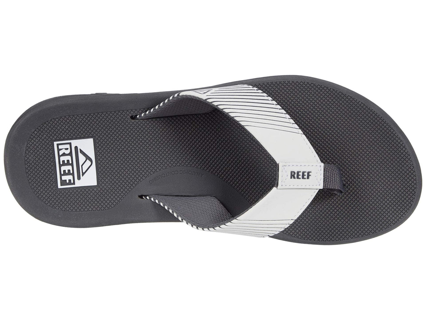 Reef Phantom II Men's Flip Flop Black, Brown, White 7 8 9 10 11 12 13 14