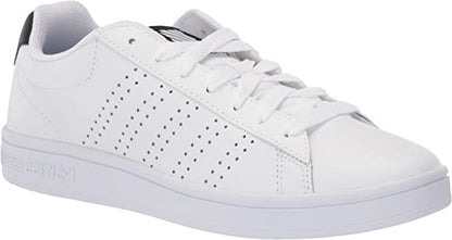 K-Swiss Classic Court Casper White / Black 05586-102 Men's Tennis Shoes