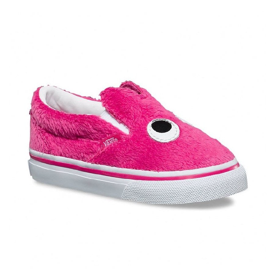 Vans Slip-On Friend Party Fur Magenta Pink VN0A3TK4U4U Toddler Shoes