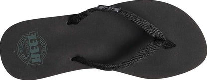 Reef Ginger Women's Black Black RF001660 Casual Sandals Flip Flops
