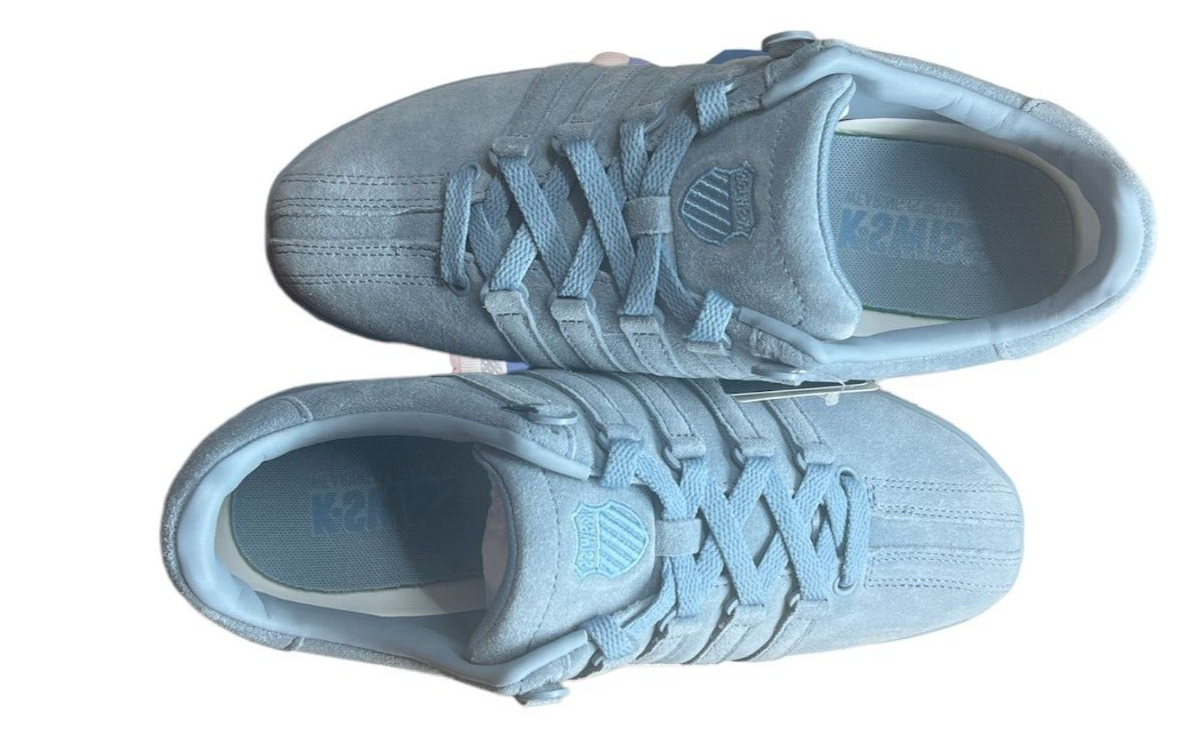 K.SWISS CLASSIC VN SUEDE MEN'S LOW SHLEY BLUE/BLUE SHADOW 03345-498-M