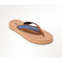 Minnetonka Hedy Blue Denim 75000 Women's Sandal