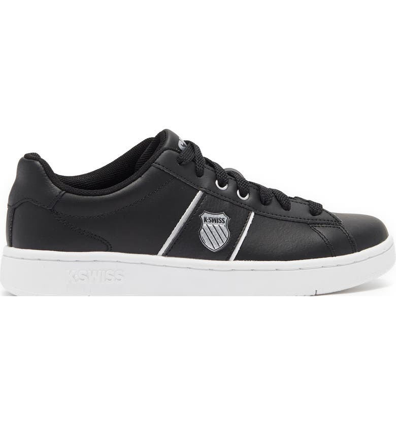 K-Swiss Classic COURT Vittora Black Silver 106963019 Men's Tennis Shoes